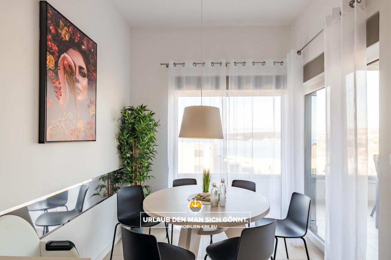 Apartment Panorama Deluxe in Malinska Bagian luar foto